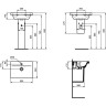 Раковина IDEAL STANDARD Connect E136301